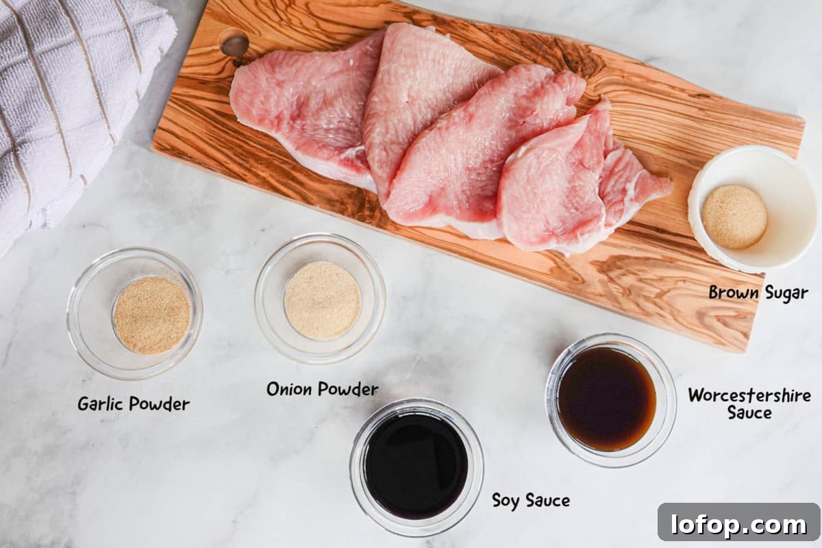 Homemade Turkey Jerky Recipe: Tender, Flavorful & Easy to Make 3 Turkey on cutting board with spices for jerky