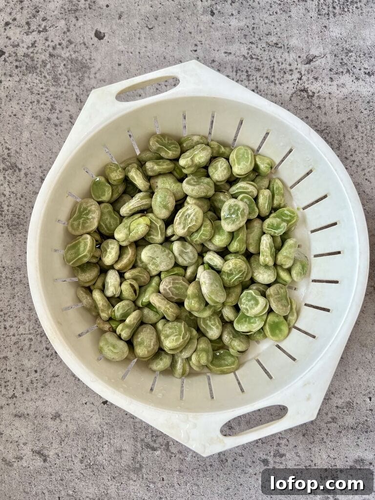 the beans.