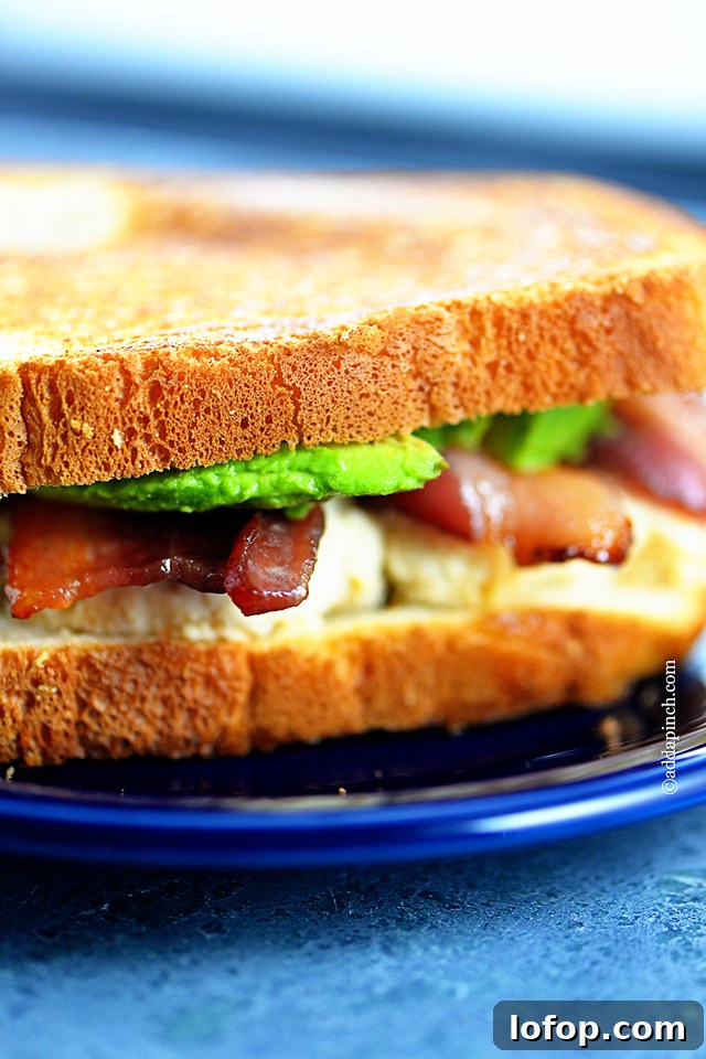Chicken Salad Sandwich Recipe | ©addapinch.com