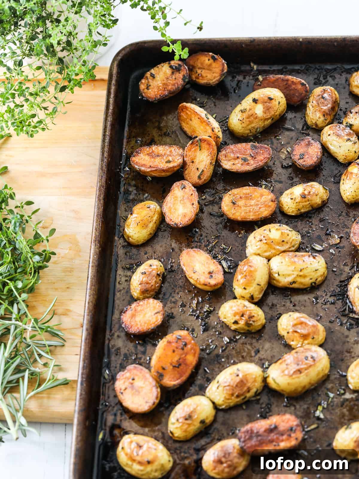 Crispy Oven-Roasted Potatoes with Garlic and Herbs 11 img 72391 10