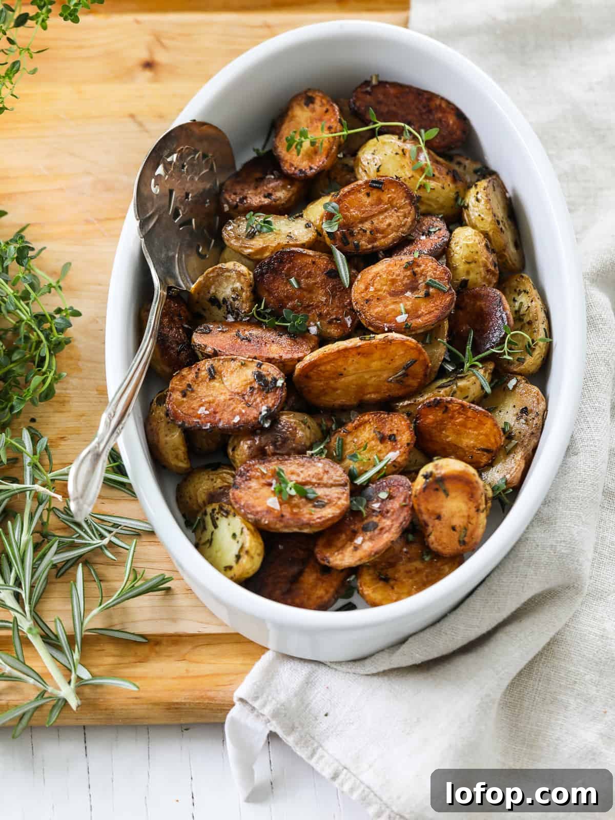 Crispy Oven-Roasted Potatoes with Garlic and Herbs 12 img 72391 11