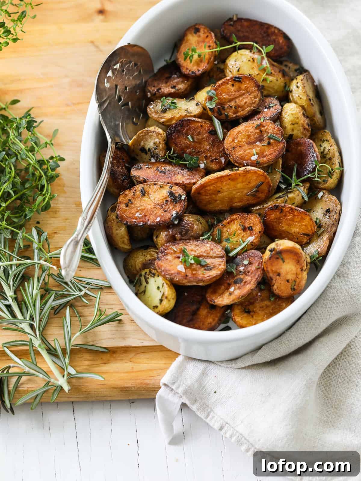 Crispy Oven-Roasted Potatoes with Garlic and Herbs 13 img 72391 12
