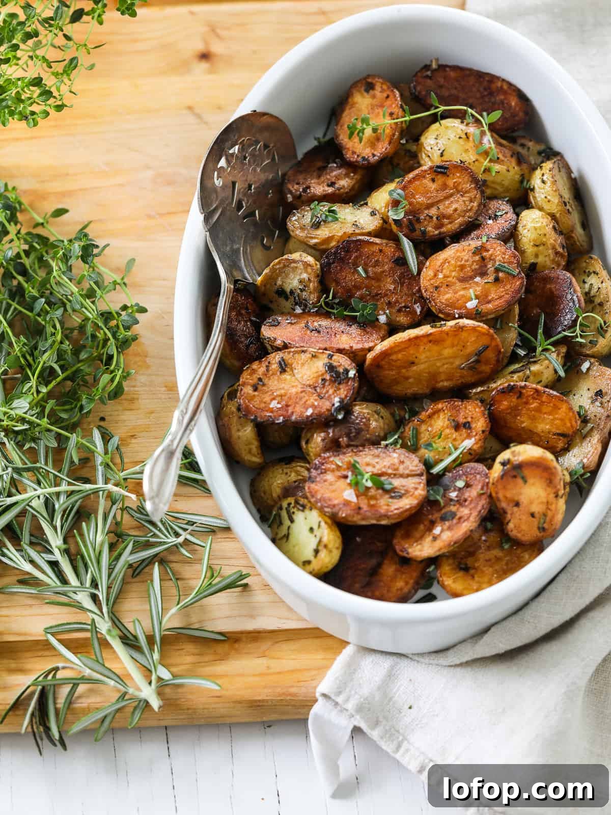 Crispy Oven-Roasted Potatoes with Garlic and Herbs 15 img 72391 14