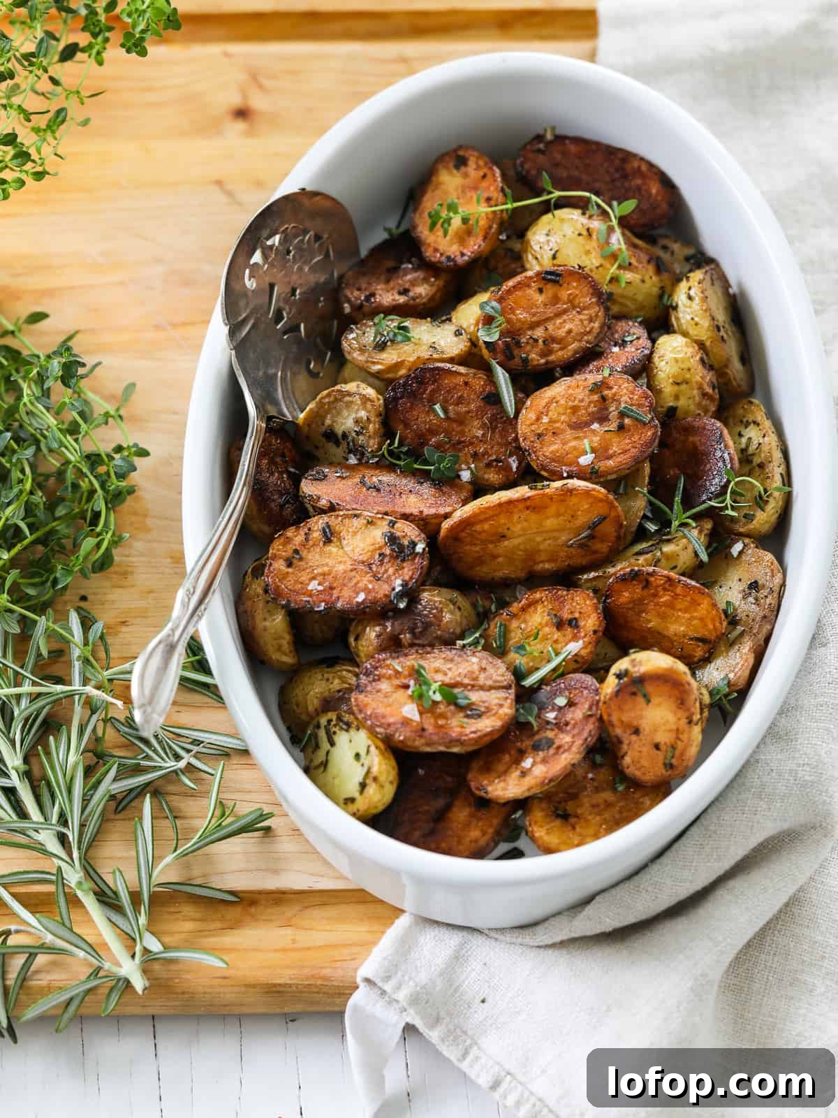 Crispy Oven-Roasted Potatoes with Garlic and Herbs 3 img 72391 2