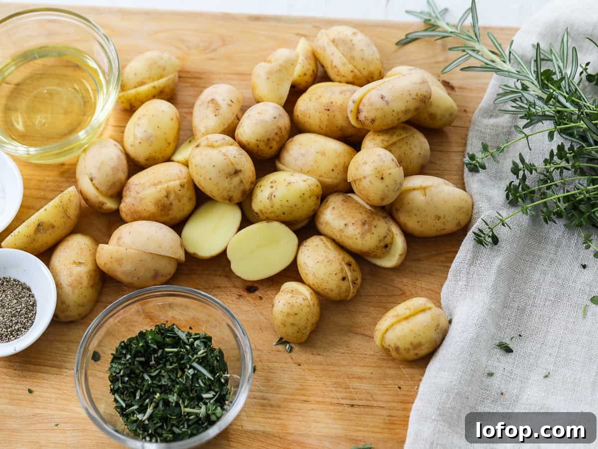 Crispy Oven-Roasted Potatoes with Garlic and Herbs 7 img 72391 6