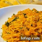 Pasta with Tomato Cream Sauce
