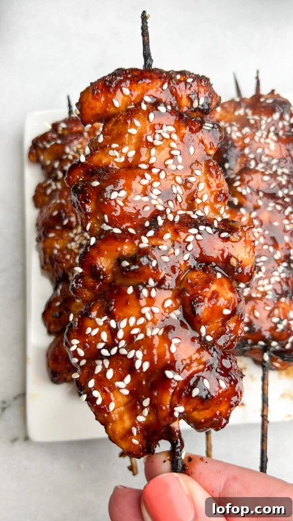 Bourbon Chicken Skewers Recipe Inspired by Food Court Favorites 2 Bourbon chicken