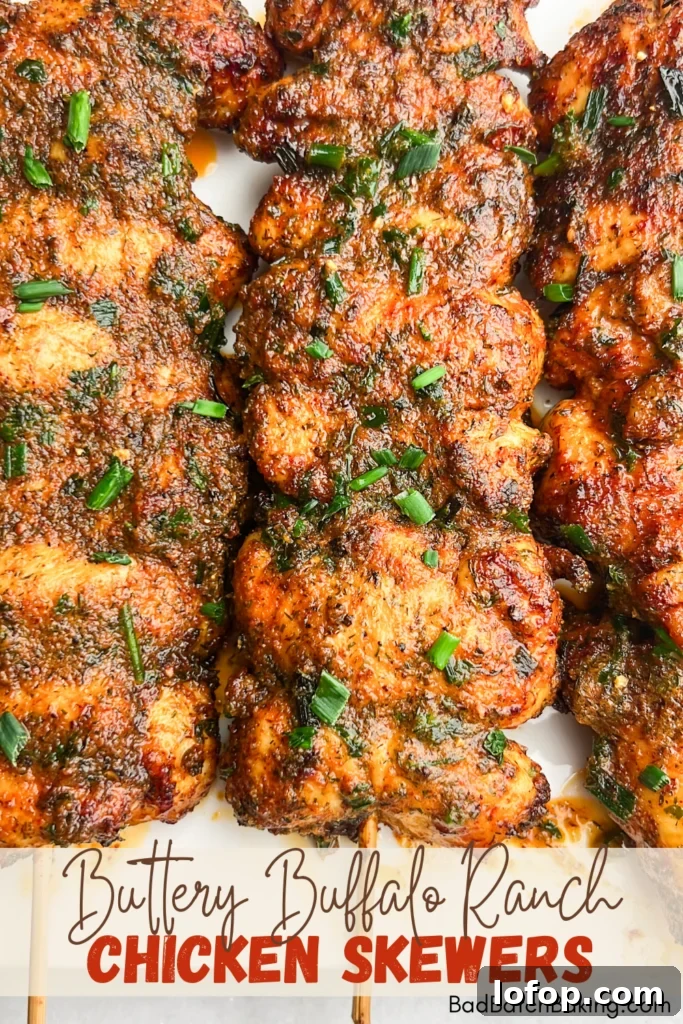 Bourbon Chicken Skewers Recipe Inspired by Food Court Favorites 7 Buffalo Ranch Chicken Skewers