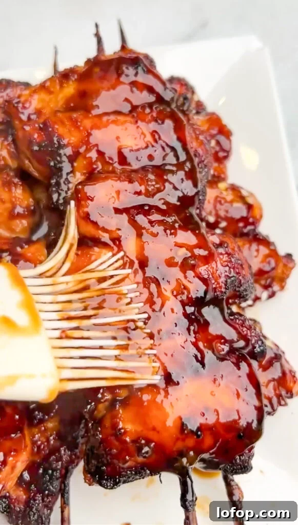 Bourbon Chicken Skewers Recipe Inspired by Food Court Favorites 4 Bourbon chicken