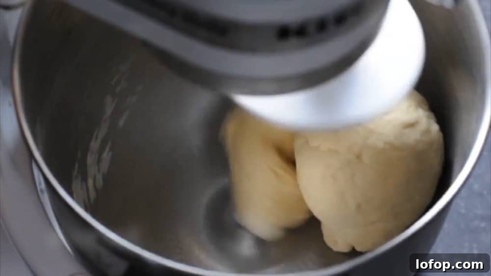 How to Make Authentic Homemade Ramen Noodles from Scratch 8 kneading ramen noodle dough