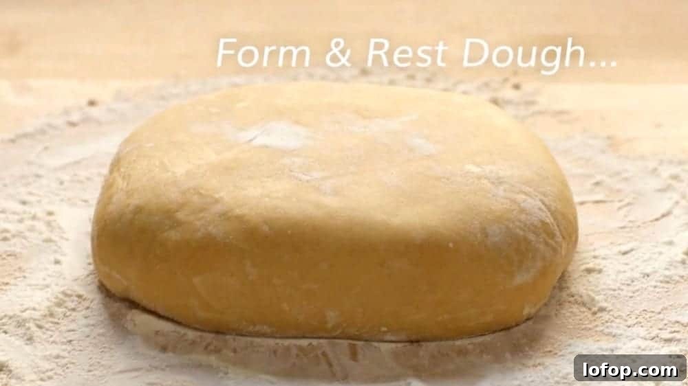 How to Make Authentic Homemade Ramen Noodles from Scratch 9 form and rest ramen noodle dough