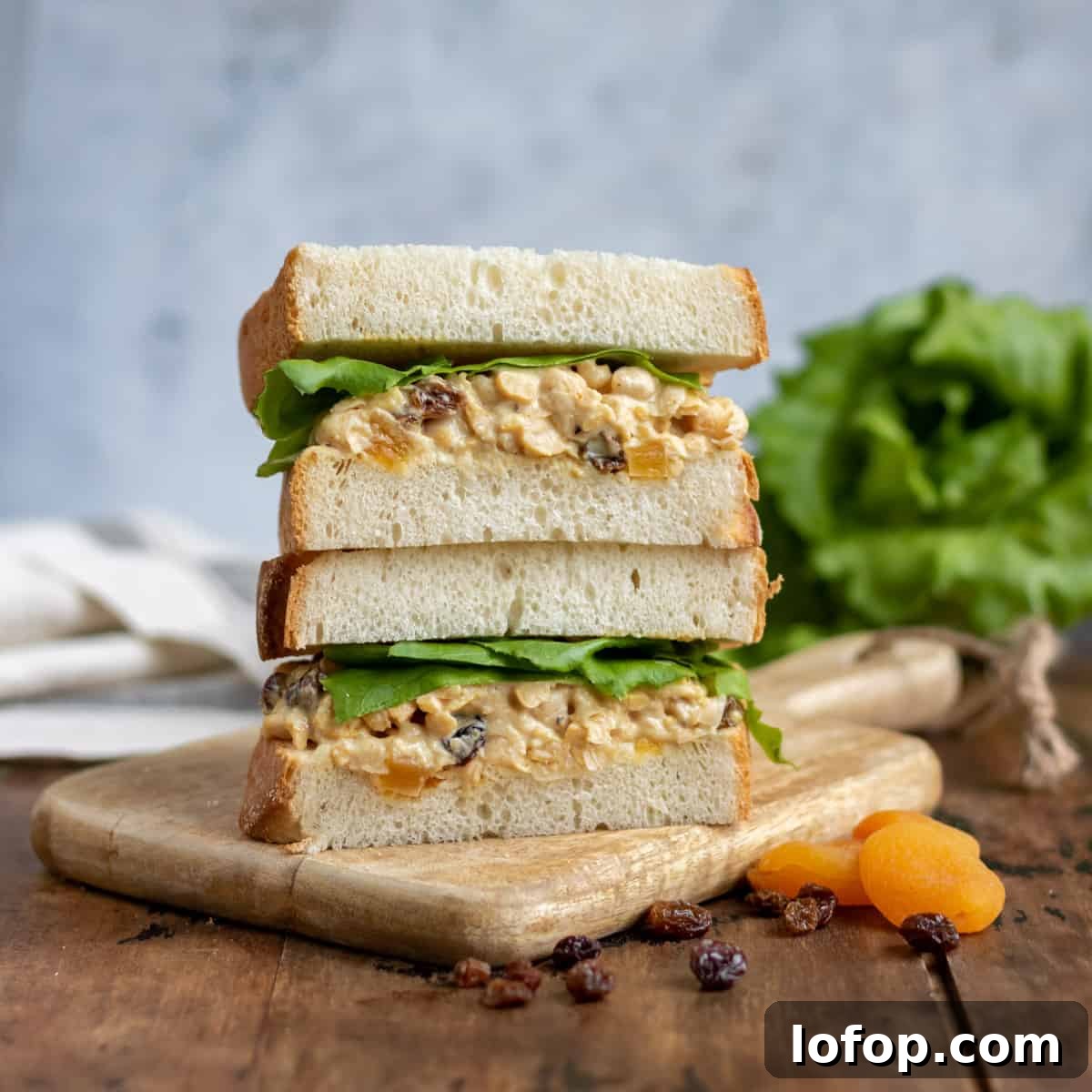 Image for Coronation Chickpea Sandwich
