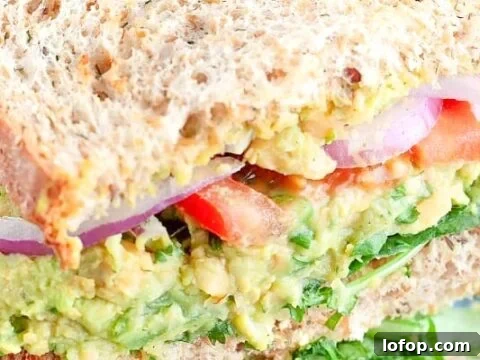 Image for Chickpea Avocado Sandwich