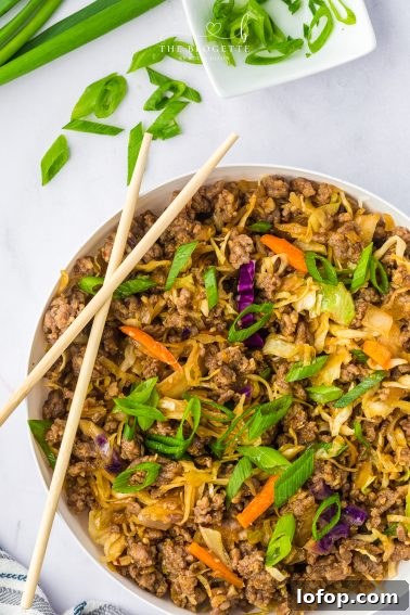 Soup Dumpling Lasagna Recipe: Comfort Fusion with Soup Dumpling Filling 15 Egg Roll in a Bowl is a delicious deconstructed take on traditional egg rolls, featuring hearty ground sausage stir-fried with vegetables.