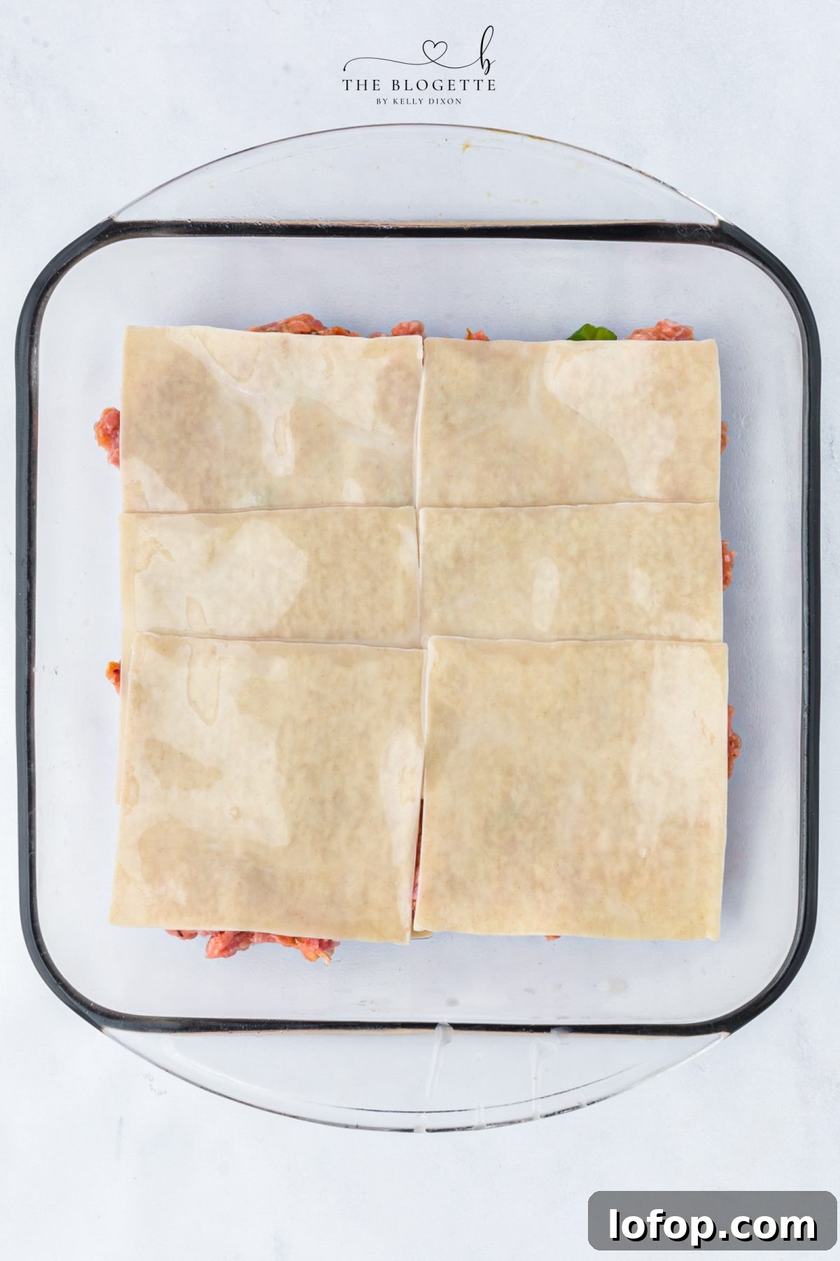 Soup Dumpling Lasagna Recipe: Comfort Fusion with Soup Dumpling Filling 8 Layer wonton wrappers and beef