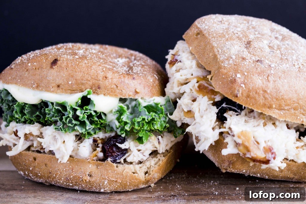 Picnics just got a lot more exciting! These Coconut Chicken Salad Sandwiches are ready in 5-10 minutes and are always a huge hit!