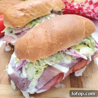 Grinder Salad Sandwich