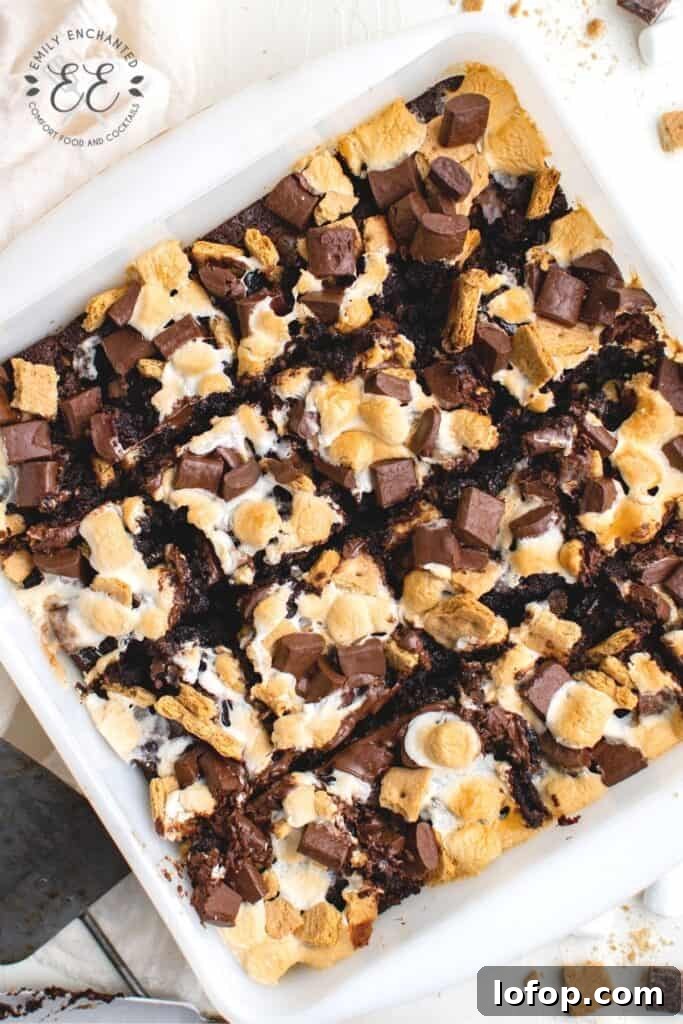 S'mores Brownies