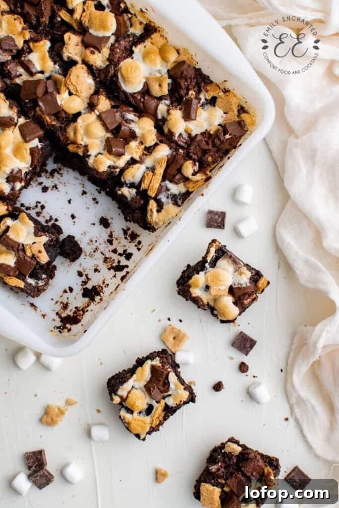 Smores Brownies Recipe