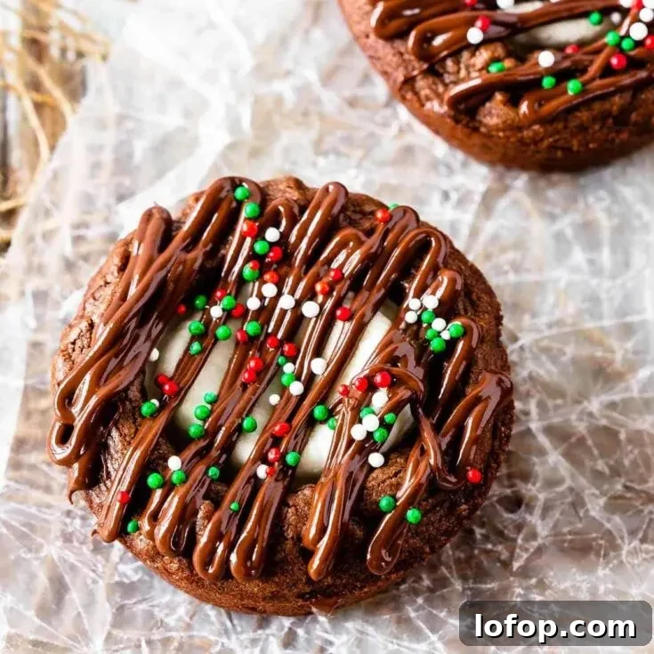 Hot Chocolate Brownies