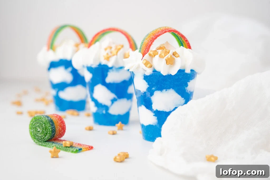 29 Jello Shot Recipes to Kick Off Any Party Night 5 St. Patrick's Day rainbow ice cream with a touch of Pride Day flair.